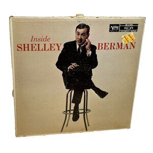 Shelley Berman Inside Shelley Berman (Vinyl, 1959) Verve Records MG V-15003 VG